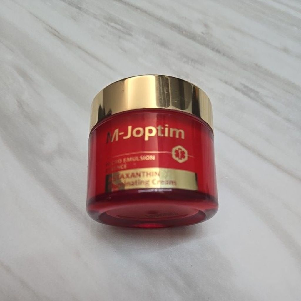 preloved m joptim astaxanthin illuminating cream