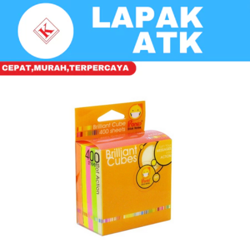 

Sy PRONTO Brilliant cube 654 / Sticky Note 654 pronto warna-warni 75x75mm ++LT2vv