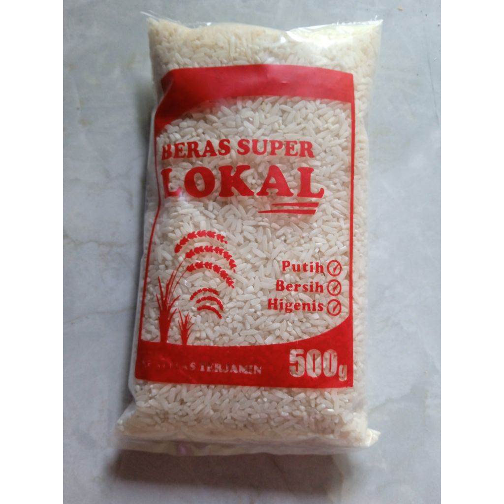 

beras super ekonomis setengah liter