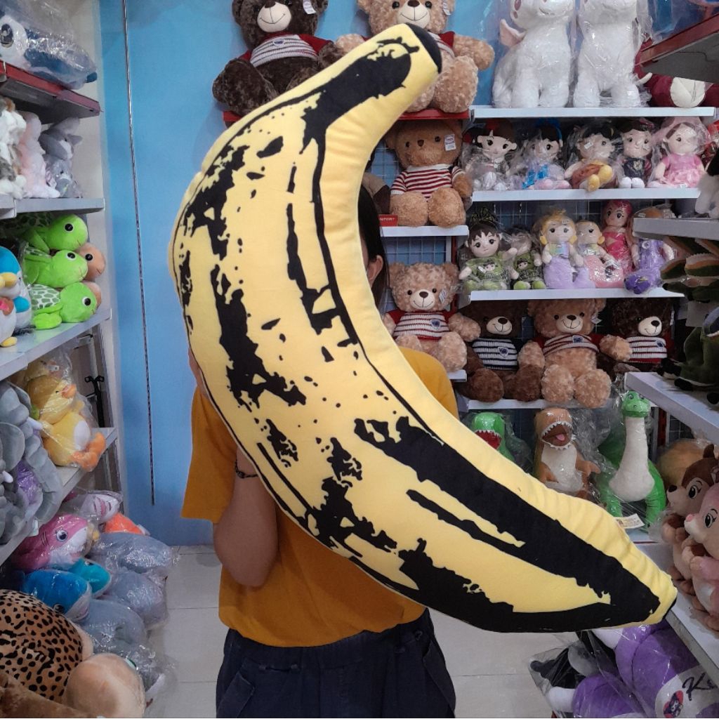 BONEKA BANTAL BUAH PISANG BANANA BESAR