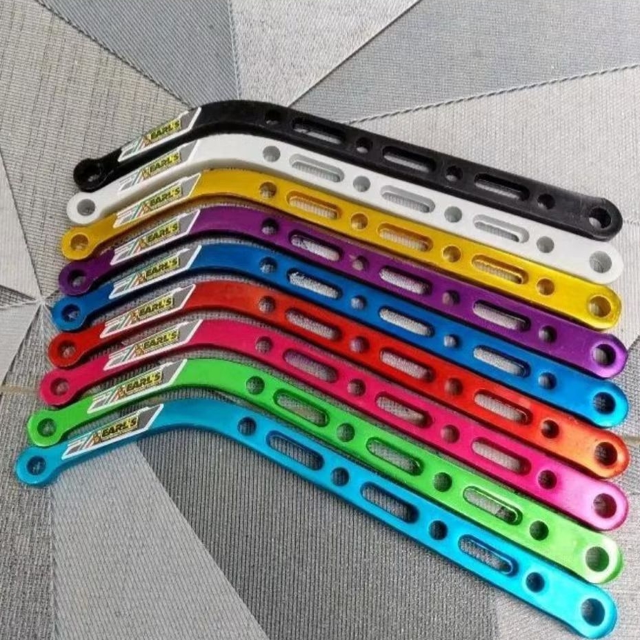 Pangkon L Coak Knalpot Breket L Knalpot Motif Coak Panjang Lubang Ke lubang 24cm Full Almunium Di Ja