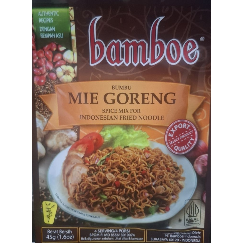 

Bamboe Bumbu Baru Mie Goreng 45gr