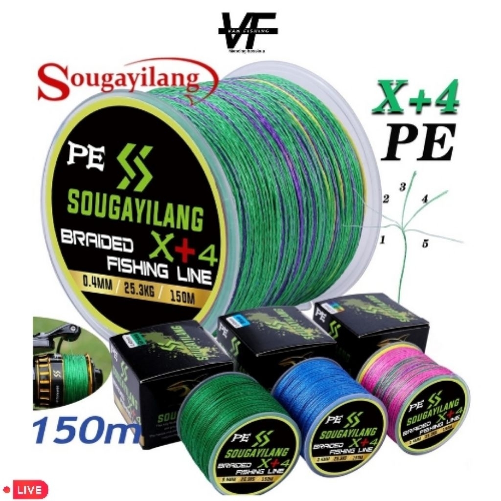 PE Sougayilang x4 150meter