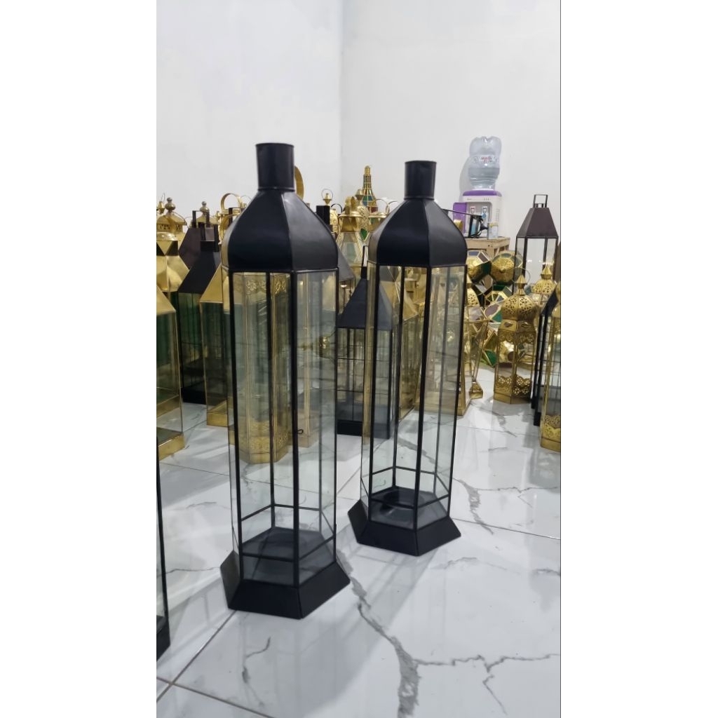 lentera lilin / lentera vintage / lampu hias / candle lilin