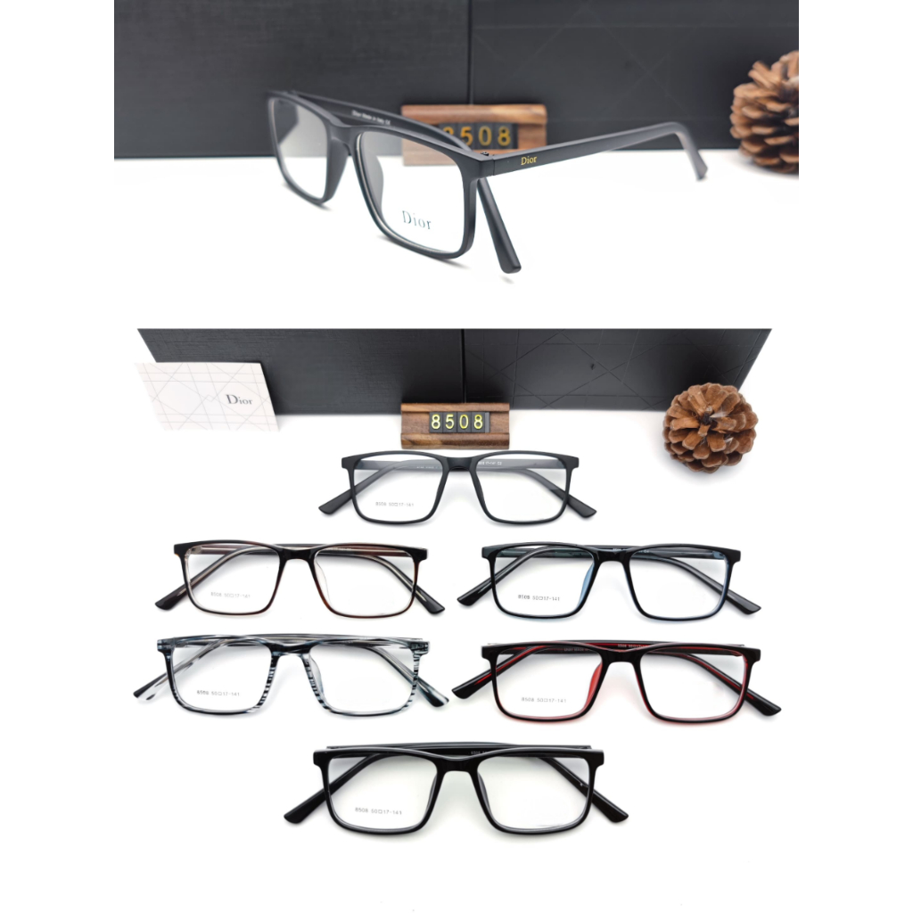 Kacamata Fashion Pria / Frame Kacamata Pria 8508 Super Anti UV - Bisa COD