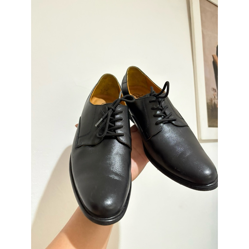 [Preloved] Donatello Sepatu Pria | Sepatu Hitam Formal Pantofel