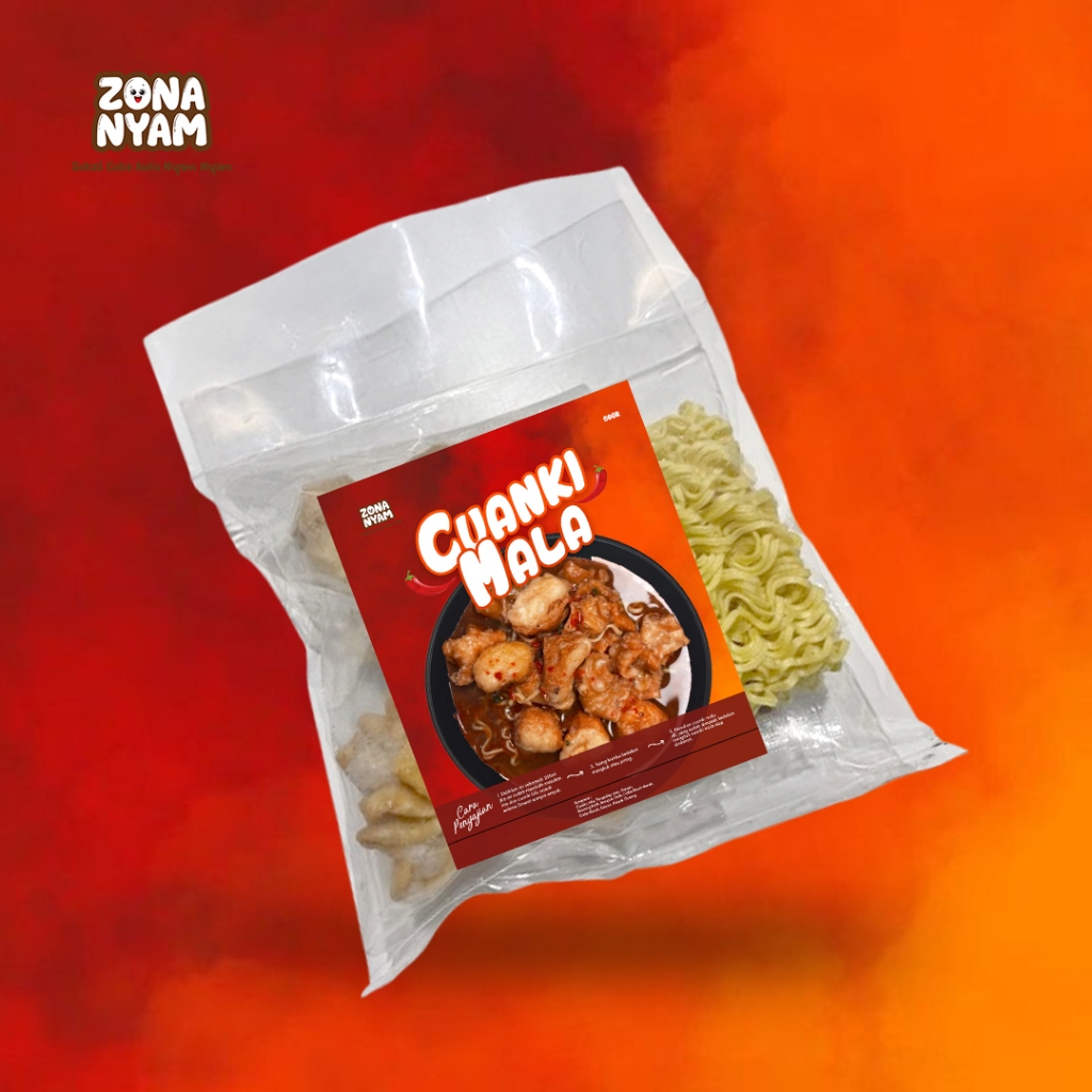 

ZONA NYAM Cuanki Kuah Mala Pedas Gurih Enak Instant Kekinian Viral