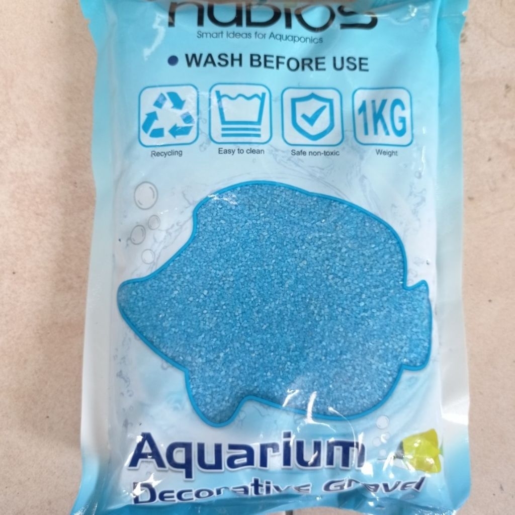 Pasir warna aquarium / air terjun / aquascape