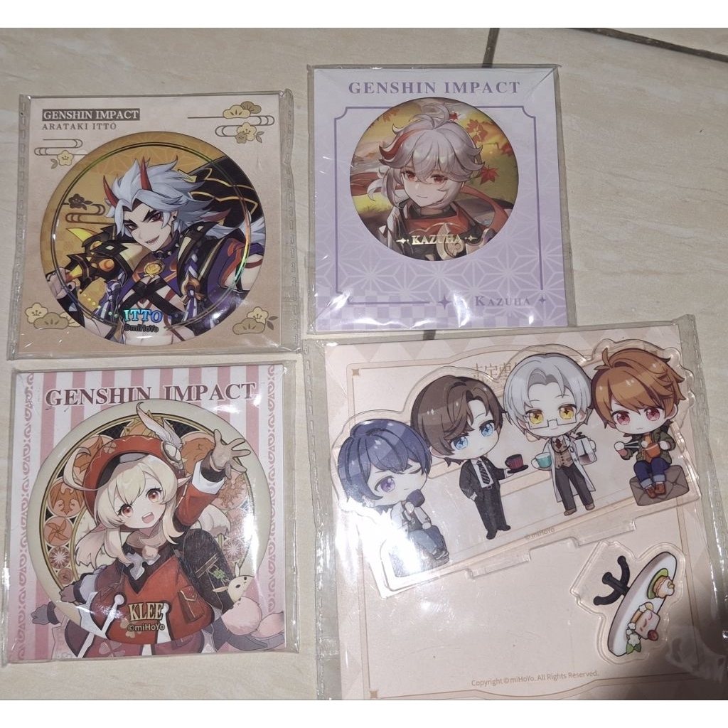 Pin Genshin Impact - Itto, Kazuha, Klee