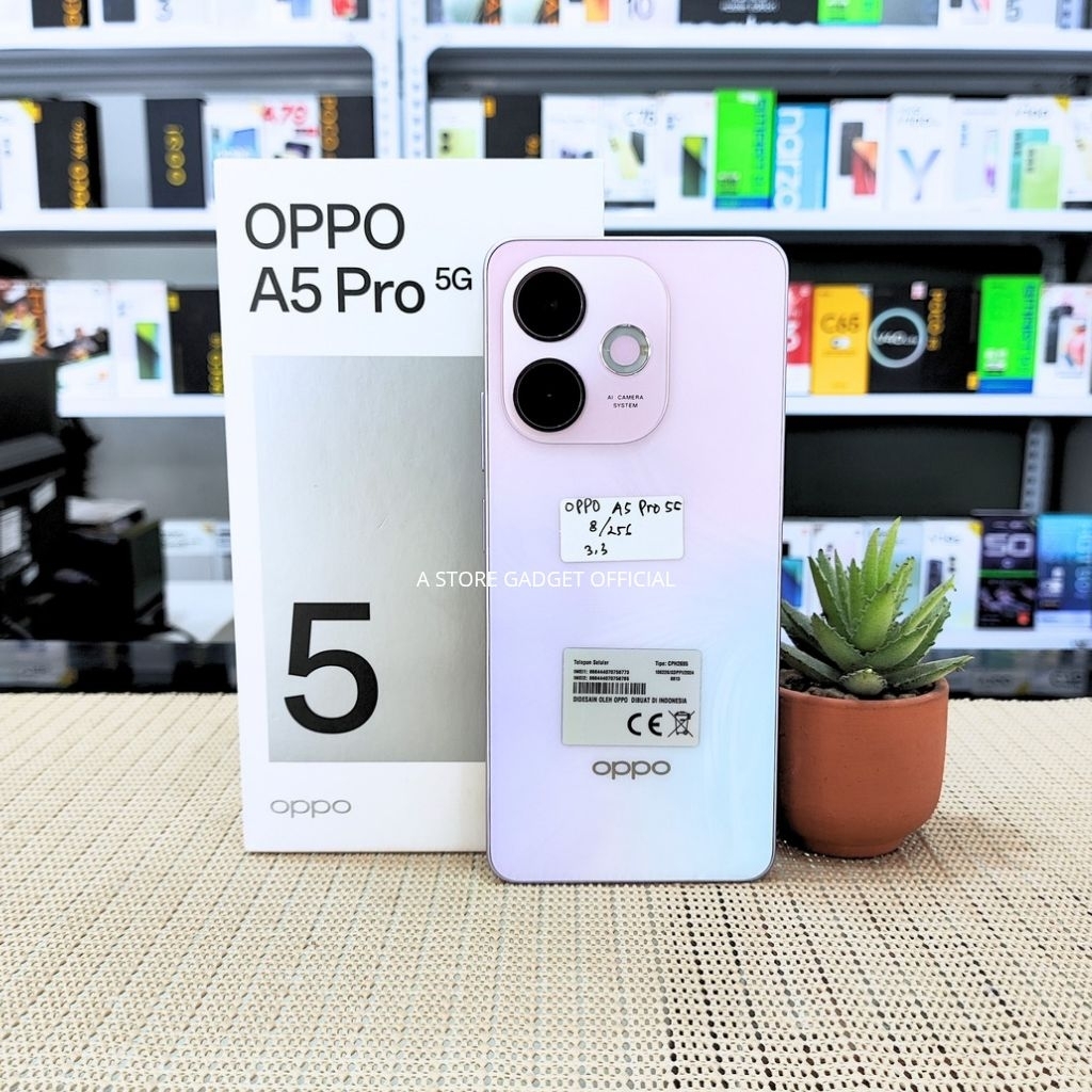 OPPO A5 PRO 5G 8/256 SECOND FULLSET ORIGINAL