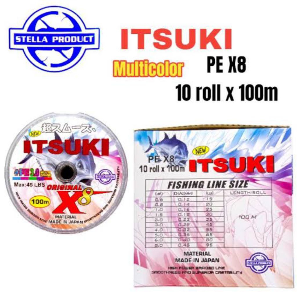 PE Stella Itsuki X8 Conection 100M