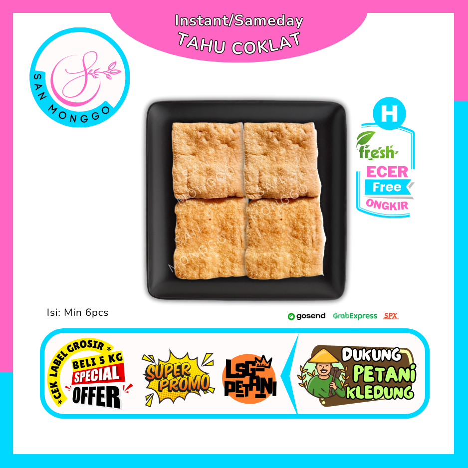 

Sanmonggoo >> Tahu Coklat / Magel -- Hasil Bumi Sindoro Sumbing Ecer (H)