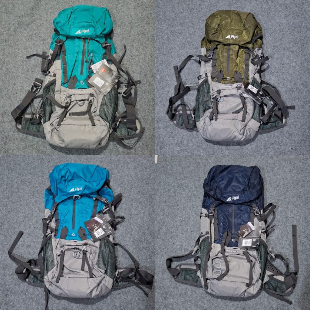 carrier arei Atmos 60L tas gunung Rei 60 liter ORI