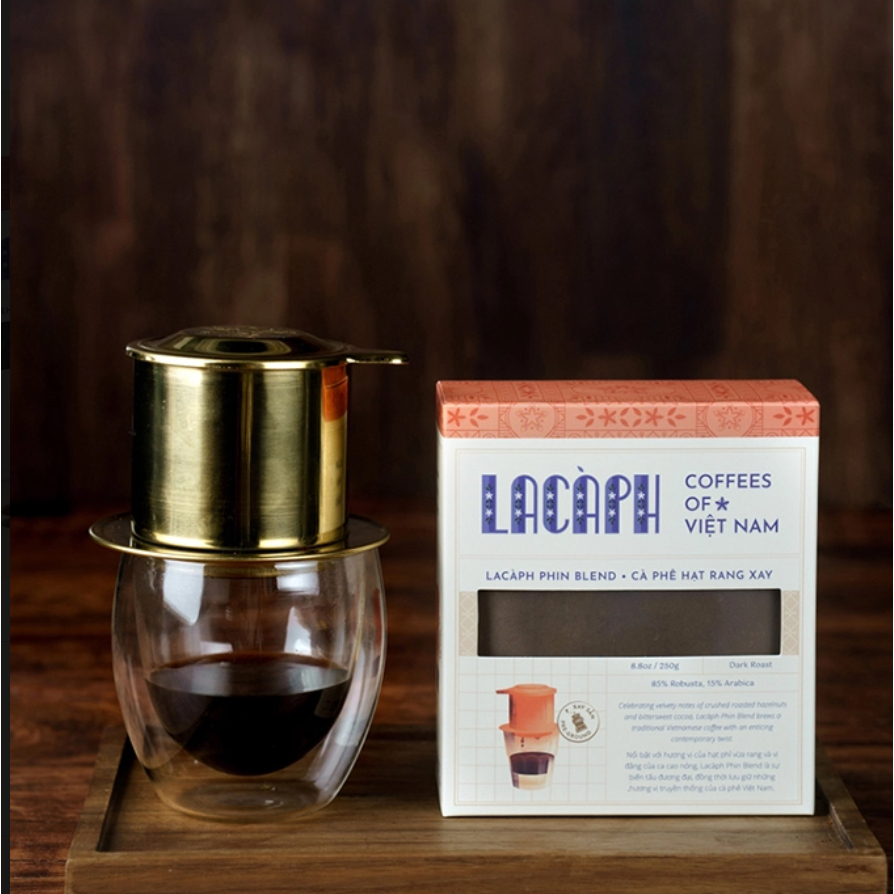 

Vietnamese Coffee Lacàph Phin Blend Robusta Arabica - Phin coffee biji kopi vietnam