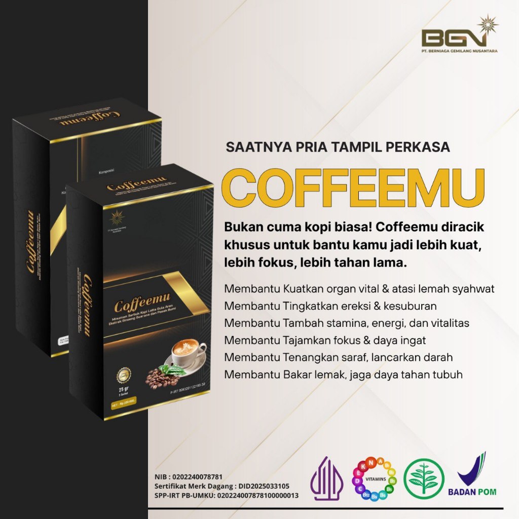 

Coffeemu kopi stamina pria dewasa