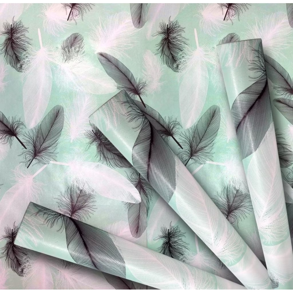 Wallpaper Stiker Dinding Kamar Sticker Dinding PVC Hiasan Dinding Aesthetic