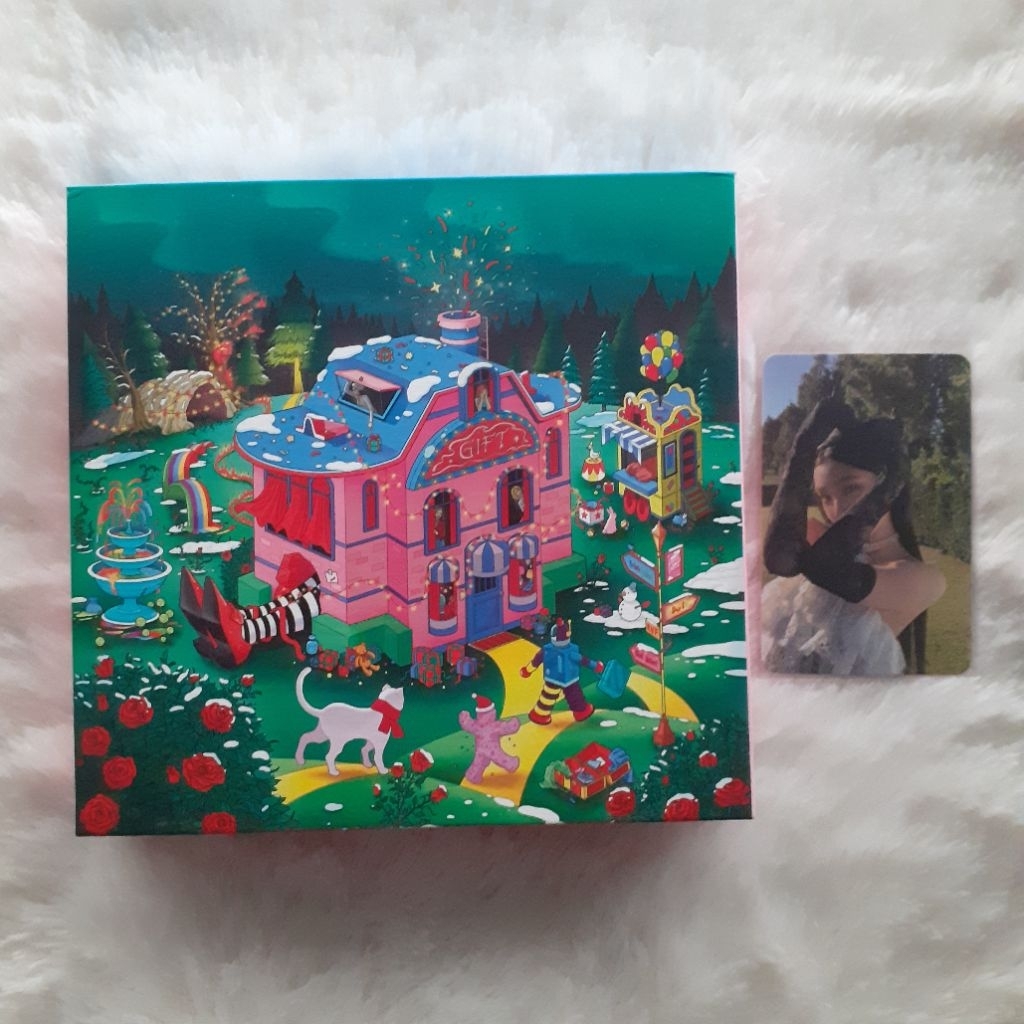 RED VELVET THE REVE FESTIVAL FINALE IRENE PHOTOCARD PC ALBUM KEBUN