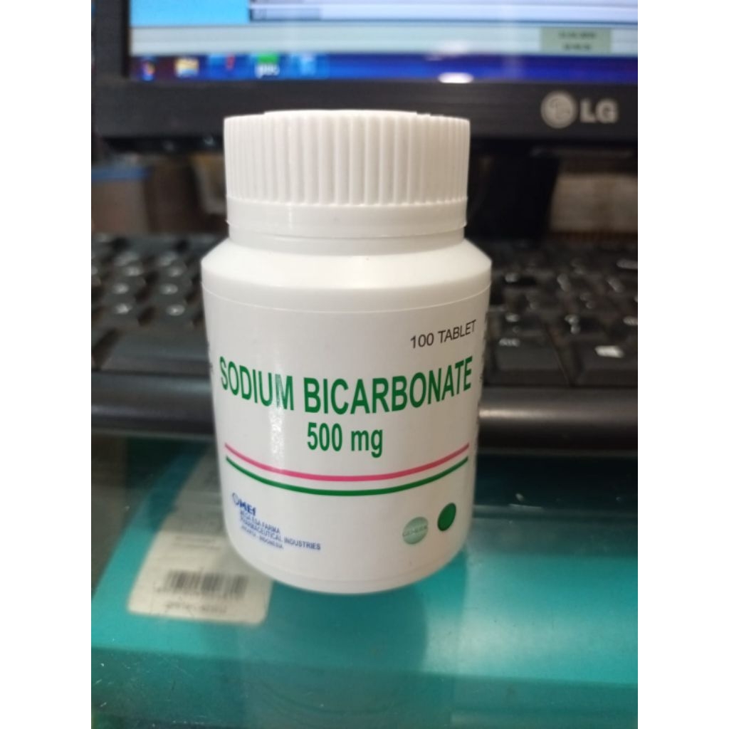 Sodium Bicarbonate 500mg isi 100 tablet