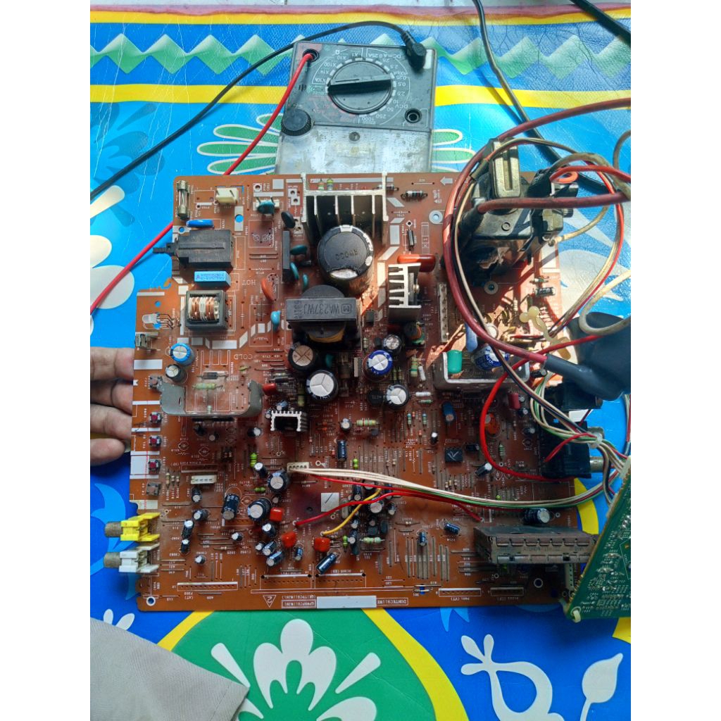 mesin tv tabung biasa sharp 21in