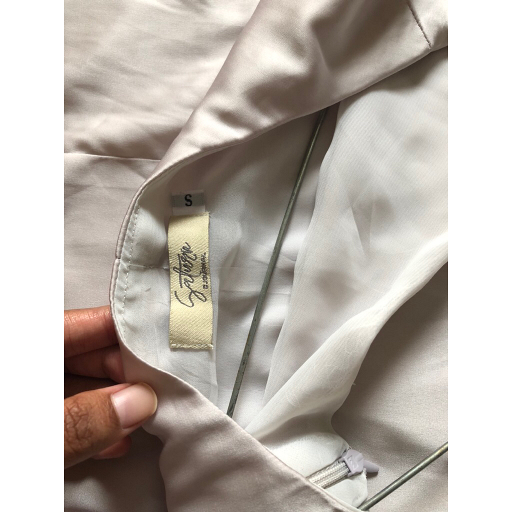 Slip Skirt / Satin Skirt [Preloved]