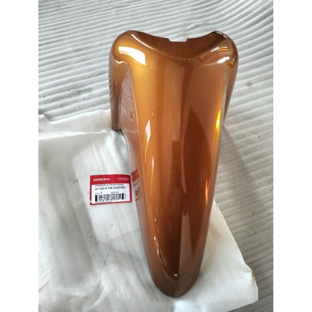 spakbor depan Honda supra125 supra125 old supra125  lama Supra 125 old injeksi orange