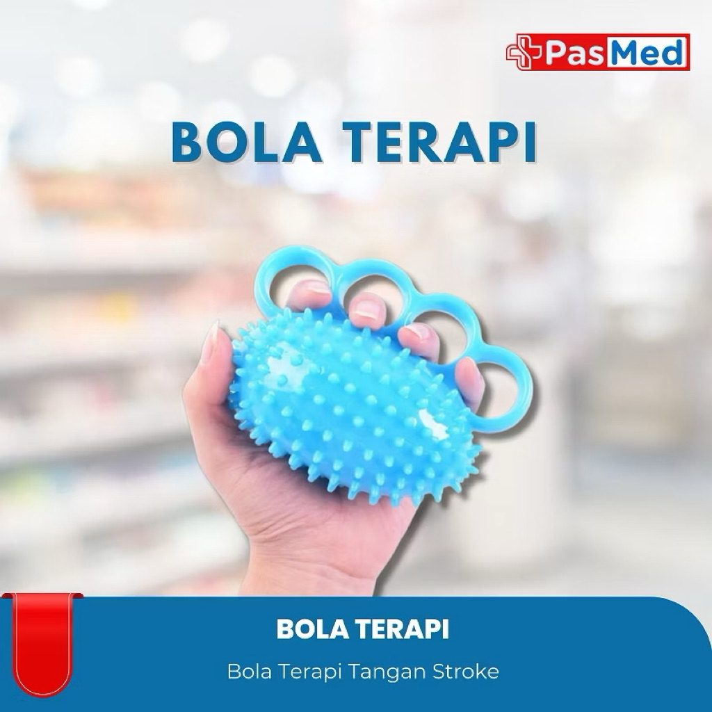 Bola Terapi Tangan Jari Stroke Alat Terapi Remas Motorik