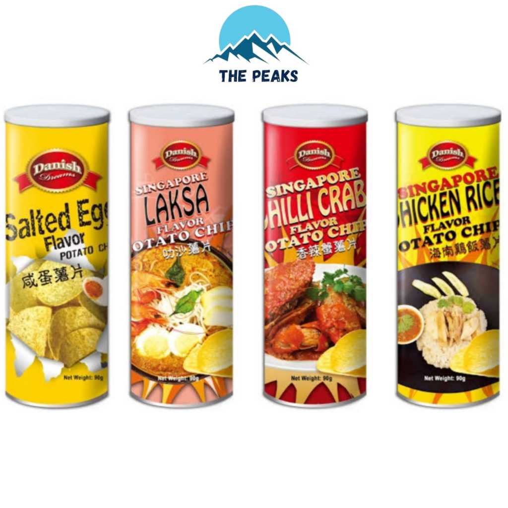 

(The Peaks) Chicken Rice Chips/Laksa Chips/Chili Crab Chips/Hotpot Chips/Chili Turkey Flavors Chips