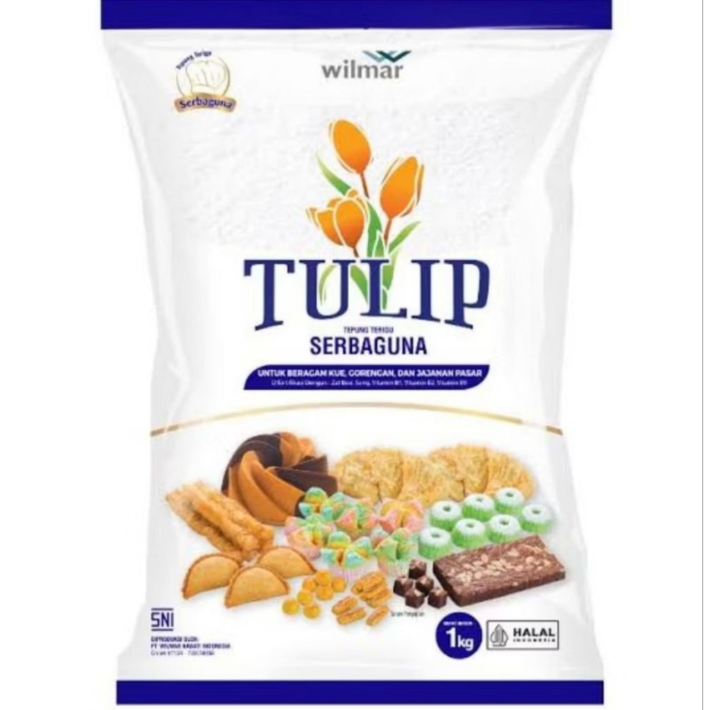 

Tepung gandum tulip serbaguna,Tepung tulip,tepung bahan kue dan makanan