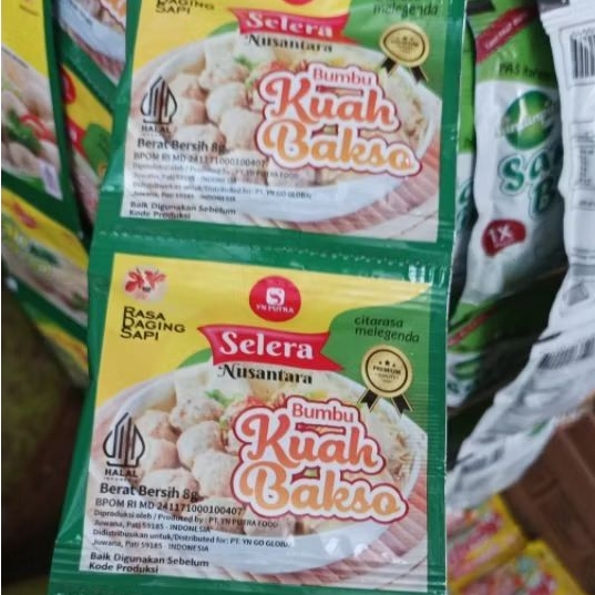 

(1renteng) Selera Nusantara -- Bumbu Kuah Bakso isi 12