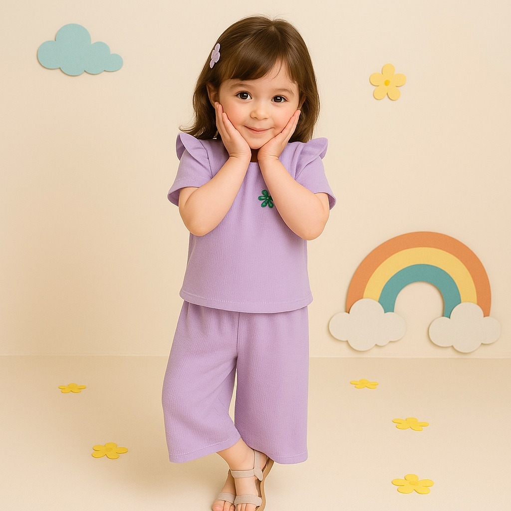 SF - SET MANGO KNIT RIB ANAK / SETELAN ANAK PEREMPUAN