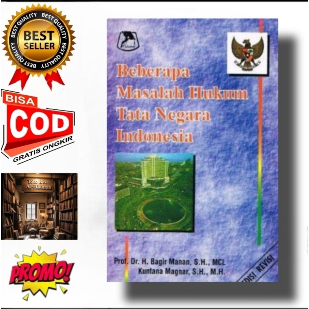 Buku Beberapa Masalah Hukum Tata Negara Indonesia - prof.Dr.H. Bagir Manan S.H