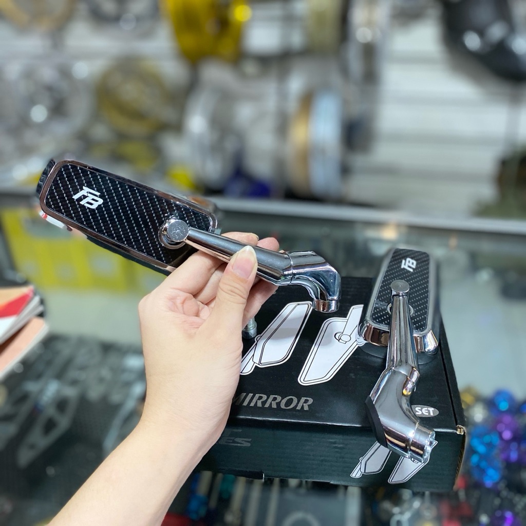 SPION MODEL KOTAK FAST BIKES CHROME (SPION MODEL H2C)