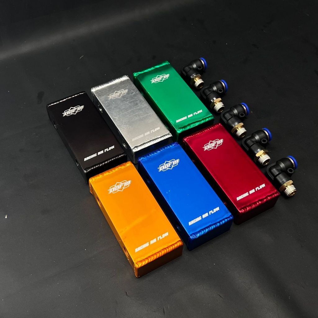 TABUNG HAWA KOTAK PENDINGIN SUHU MESIN UNIVERSAL/TABUNG HAWA ALMUNIUM DDF RACING