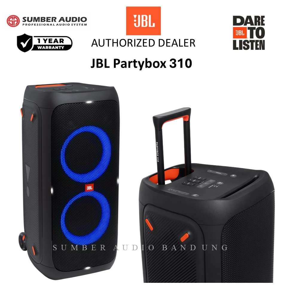 JBL Partybox 310 Speaker Portable JBL 310 Bluetooth Speaker Karaoke JBL