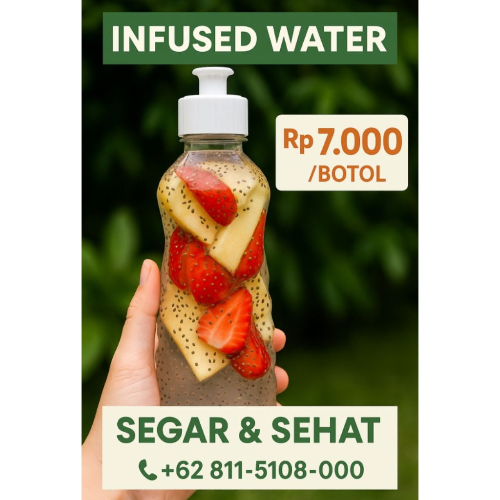 

infused water siap minum