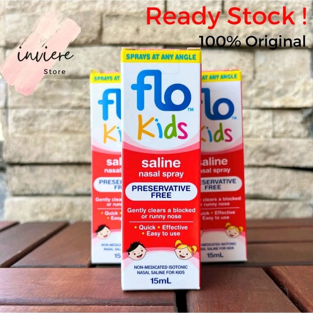 Flo Kids Saline Spray - semprotan hidung tersumbat anak