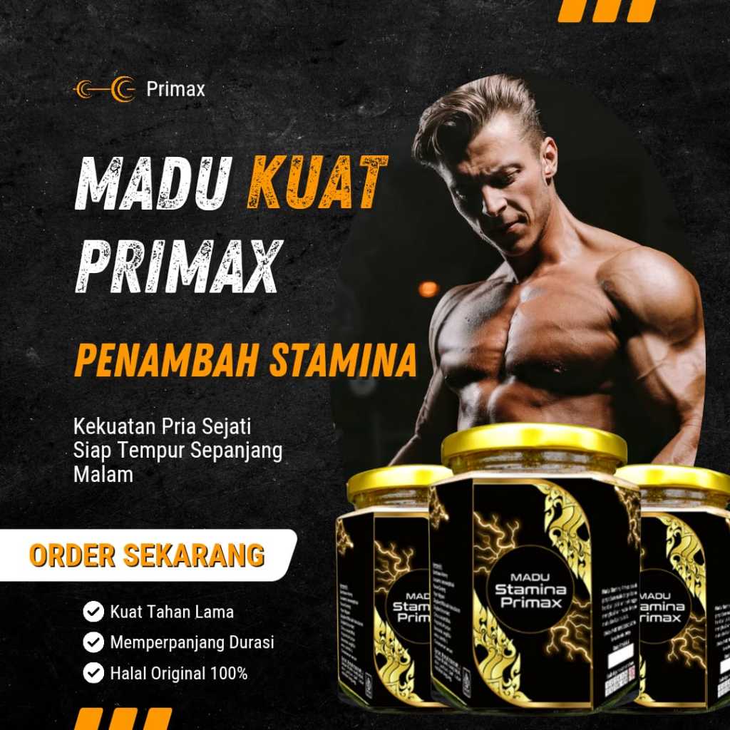 

Primax Madu Stamina Pria Meningkatkan Durasi Penambah Stamina 10X lebih maksimal Original 100%