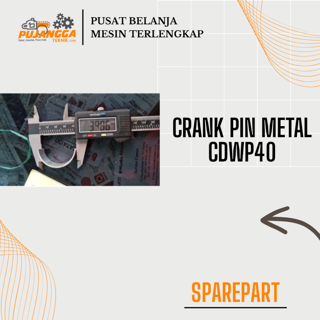Crank pin metal CDWP40