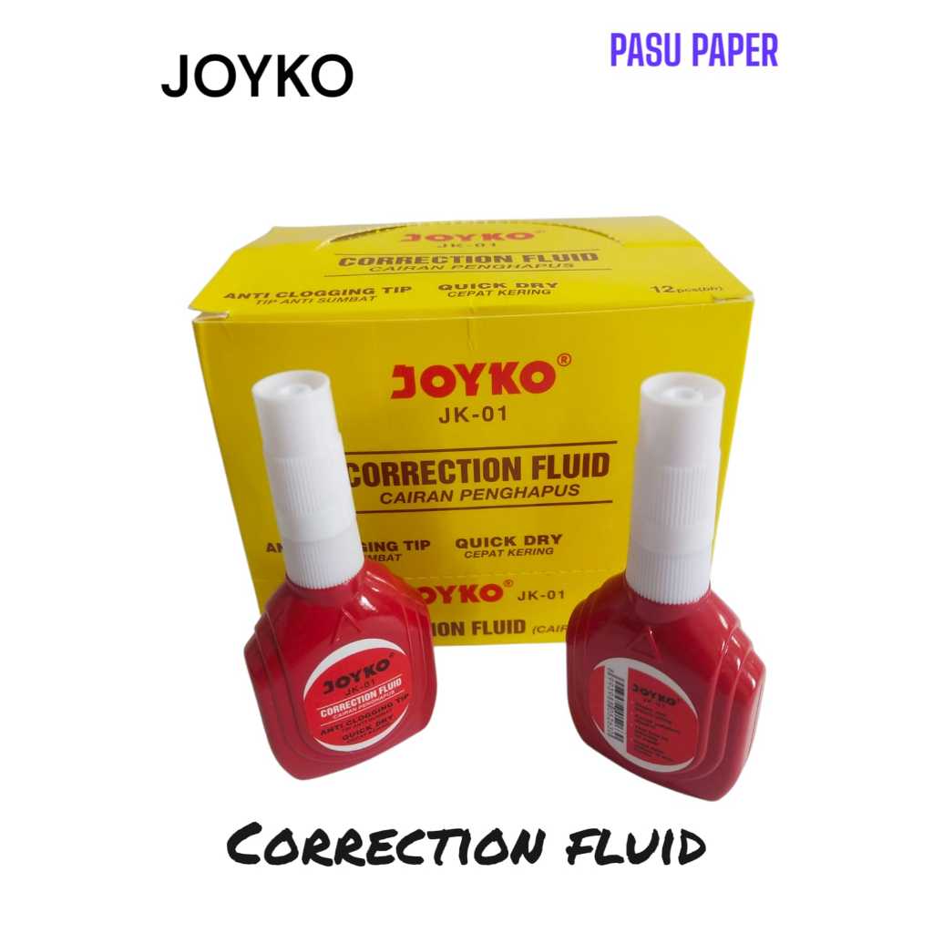 

JOYKO - Correction Fluid Tip EX cair JK-01 Cairan Penghapus - PCS