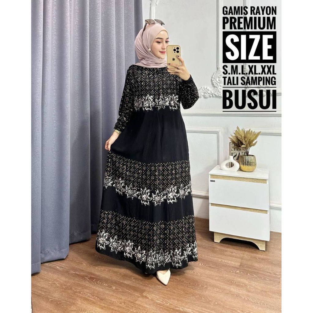 Gamis Batik Cap Pekalongan