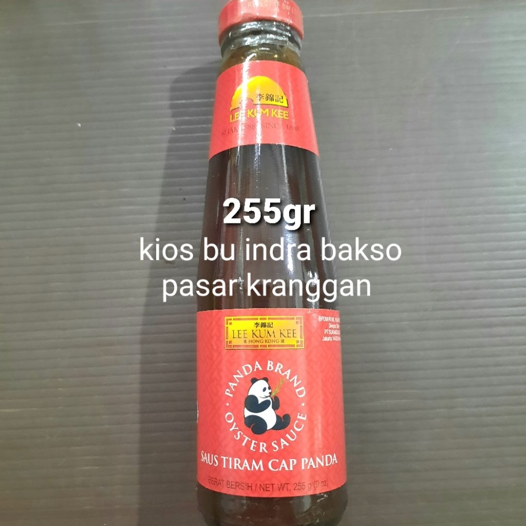 

saos tiram 255 gr panda brand lee kum kee lkk saus oyster sauce