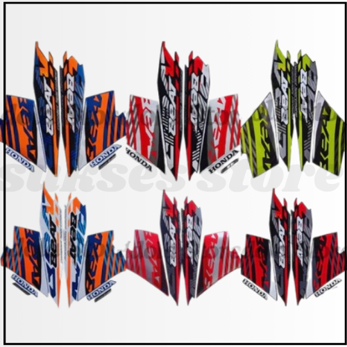 STIKER STRIPING HONDA BEAT NEW 2021 FULL STIKER LIS BODY MOTOR BEAT NEW 2021 STANDART BERKUALITAS