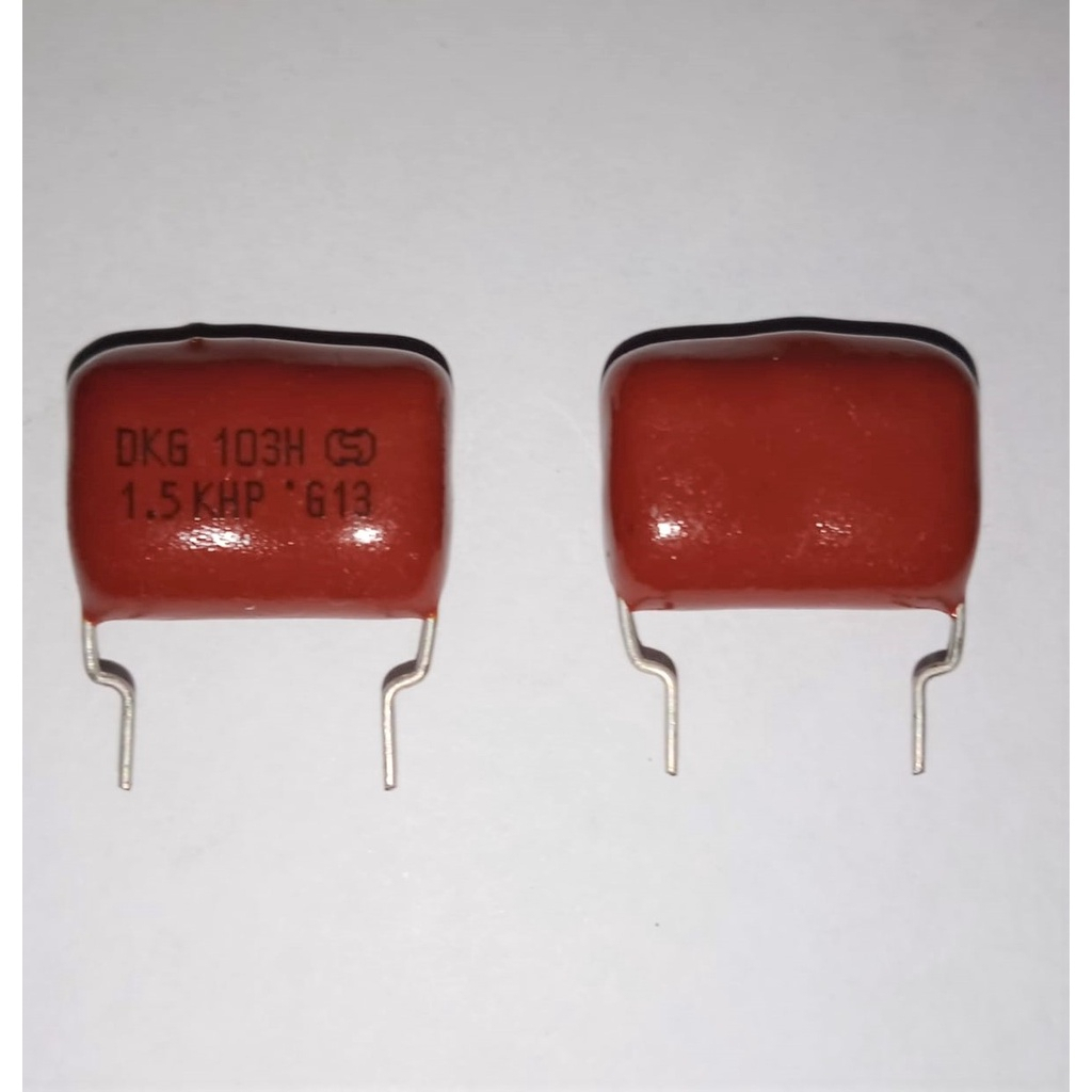 Capacitor Mylar Kapasitor Milar 103 103H 1.5KHP 1500V Harga per 3 Pcs
