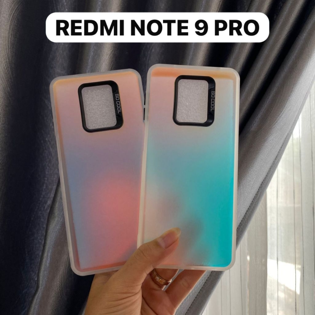 CASE IMD HOLOGRAM SILVER AURORA REDMI NOTE 9 / REDMI NOTE 9 PRO