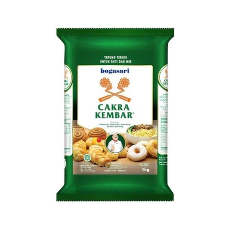 

BOGASARI TERIGU CAKRA KEMBAR 1 KG