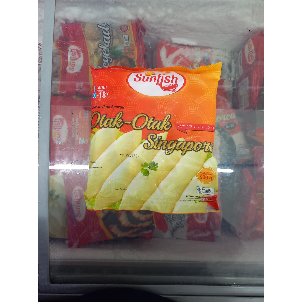 

Frozenfood SUNFISH Otak-Otak Singapore 500gr