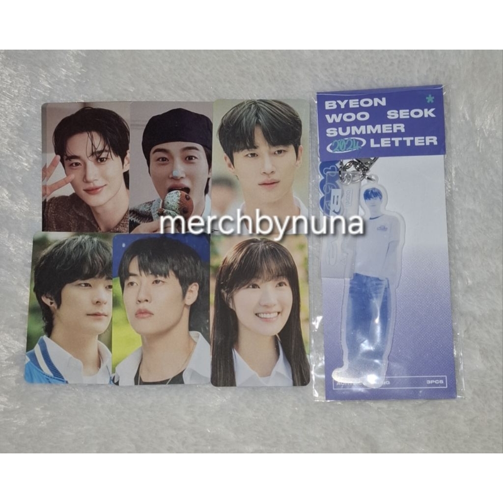 Photocard Byeon Wooseok, Kim Hyeyoon (Ryu Sunjae, Im Sol) Lovely Runner MD Official