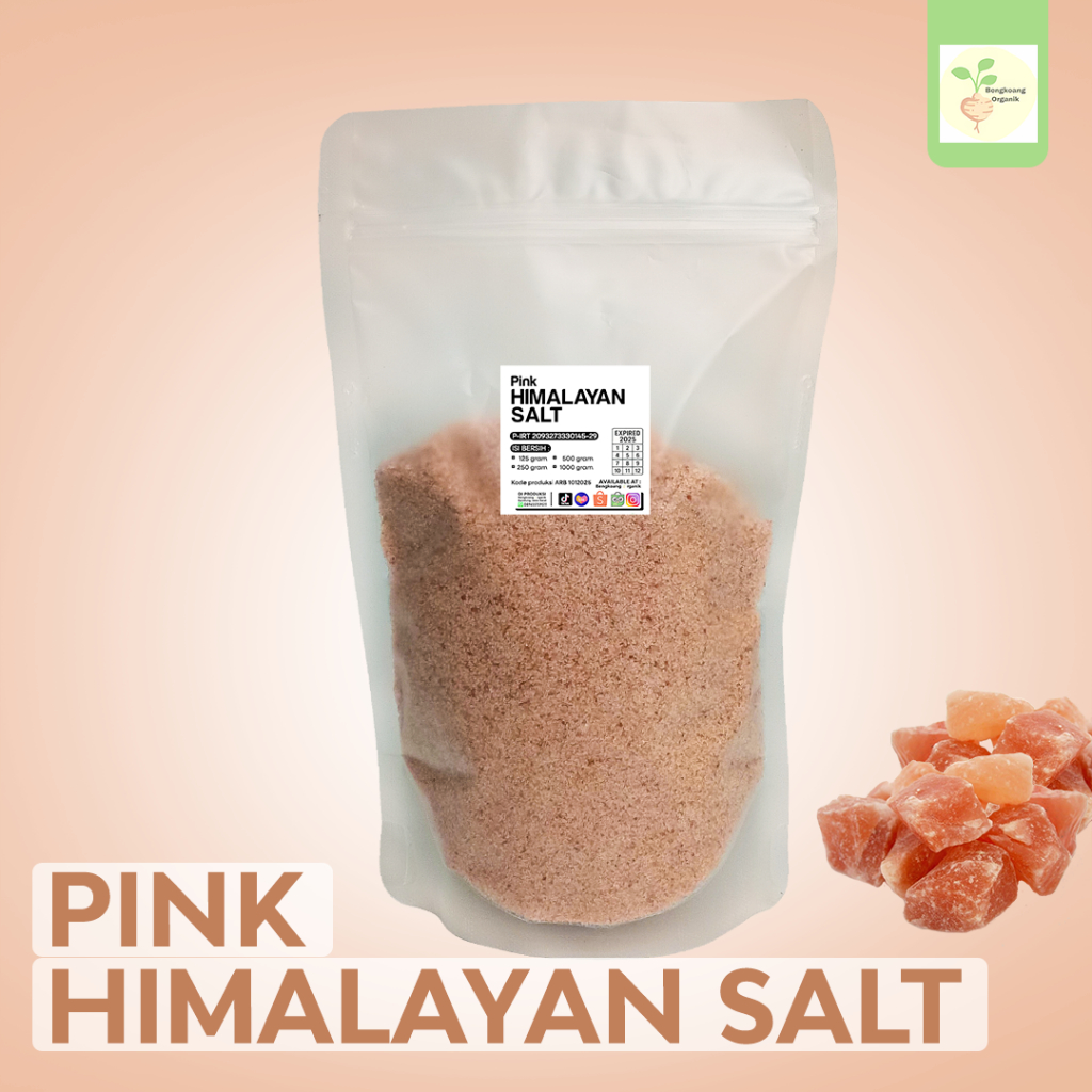 

Pink Himalayan Salt 500gr - Garam Himalaya