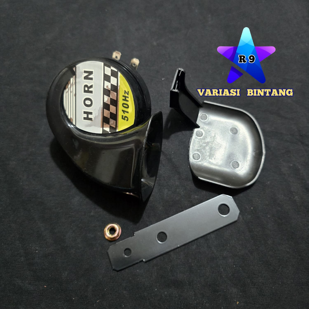 Klakson Keong Single Klakson Suara Trompet Klakson Mobil Universal Semua Motor klakson model keong s