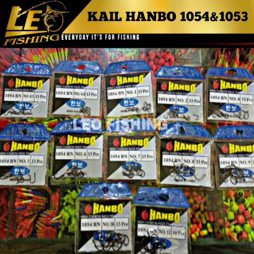 KAIL HANBO MARUDOSE 1054 DAN CHINU 1053 TERSEDIA SIZE 0.3 0.5 0.8 1 2 3 4 5 6 7 8 9 10 11 12 13 14 1